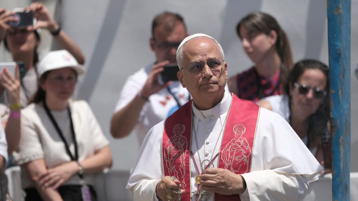 El papa León XIV llegó a las Canarias y envió un contudente mensaje a Europa en defensa de los migrantes