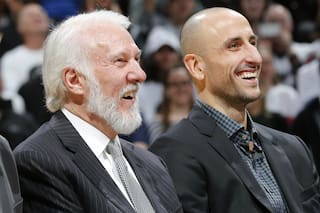 El retiro de la camiseta de Ginóbili: el emotivo recuerdo de Popovich sobre Manu