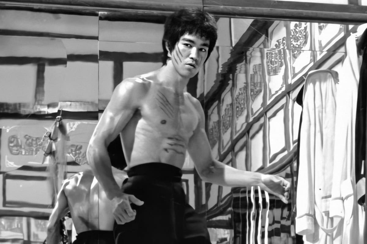 Popularizó en occidente las artes marciales gracias a sus películas. Fuente: Pinterest.