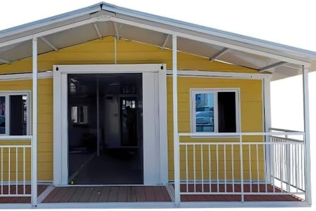 Por 9.088 dólares, en Amazon se puede adquirir una minicasa moderna, equipada con cocina y baño, que además es fácil de montar (Amazon)