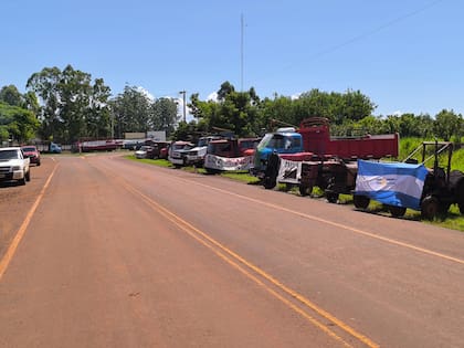 Por ahora la protesta se realiza sin corte de ruta