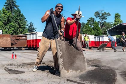 Por ahora muchos de los proyectos de despavimentación son ejecutados por voluntarios