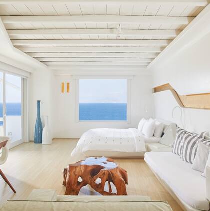 Por dentro, otra de las suites del resort