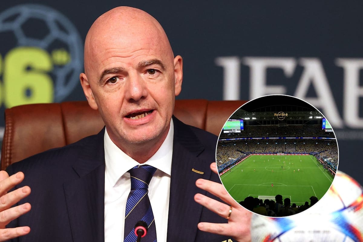 Por disposición de la FIFA, el Hard Rock Stadium y varios estadios más deberán cambiar su nombre para el Mundial de 2026 (Canva)