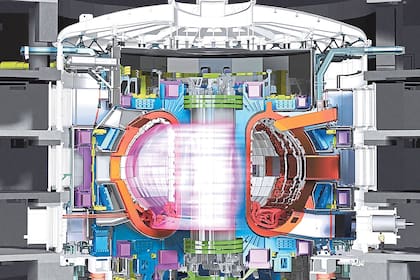 Por el interior circulará un plasma a 150 millones de grados