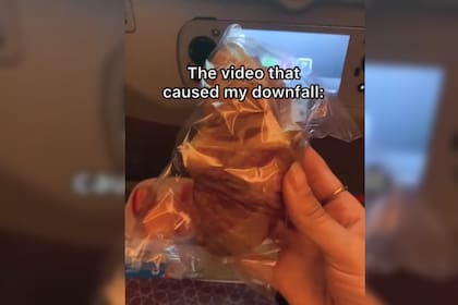 Por error le dieron el producto, mezclado entre los que se clasifican sin gluten (Captura video)
