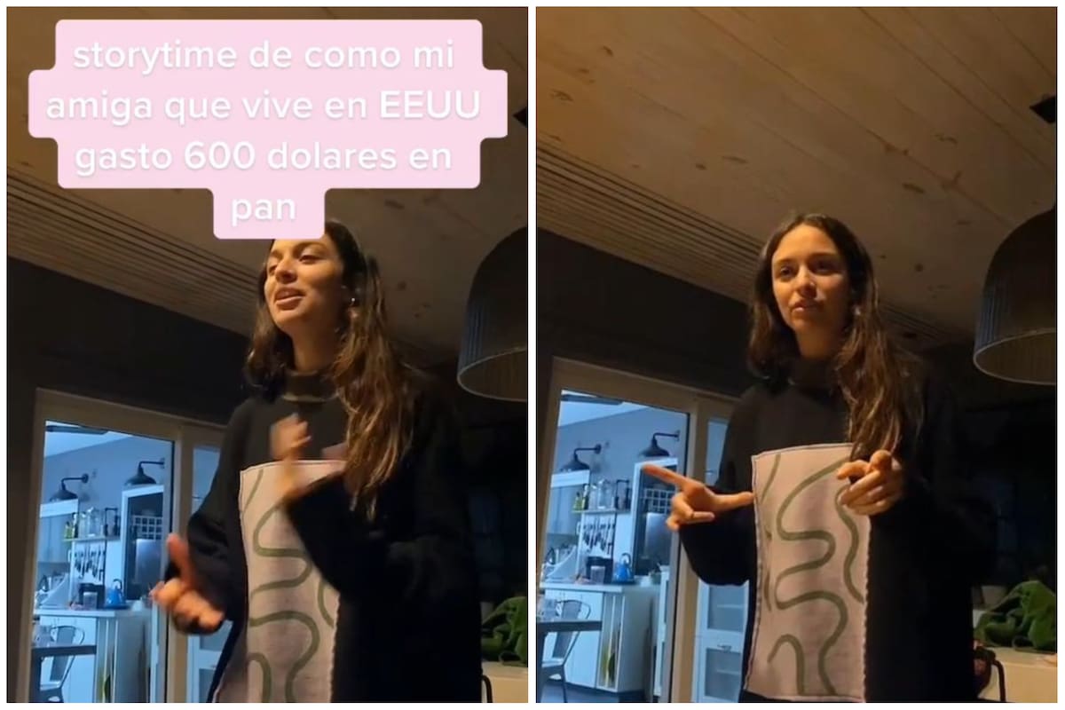 Por error, una joven gastó 170000 pesos en la panadería, fue a reclamar y la respuesta que le dieron la dejó sin palabras (Foto: Captura de TikTok @fionarobinsonn)
