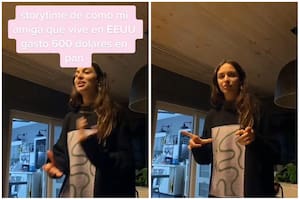 Por error, una joven gastó 170000 pesos en la panadería, fue a reclamar y la respuesta que le dieron la dejó sin palabras (Foto: Captura de TikTok @fionarobinsonn)