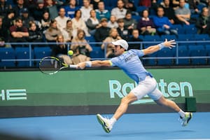 Por la lesión de Francisco Cerúndolo, Facundo Bagnis debutó en la Copa Davis y cayó en el cuarto y definitivo punto frente a Ruusuvuori, de Finlandia