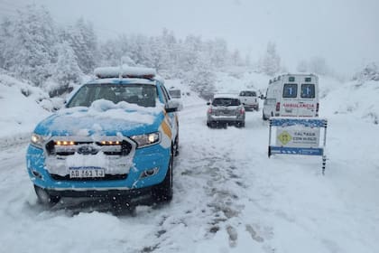 Por la noche se cortará el carril del tramo de la Ruta 40 que va de La Angostura a San Martín de Los Andes que se reabrió hoy