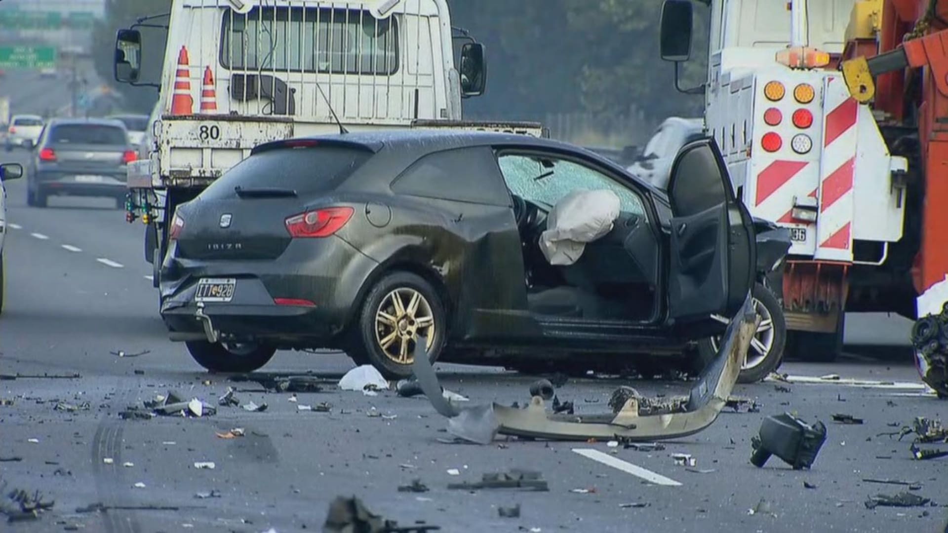 Por los accidentes, hay demoras en distintos tramos