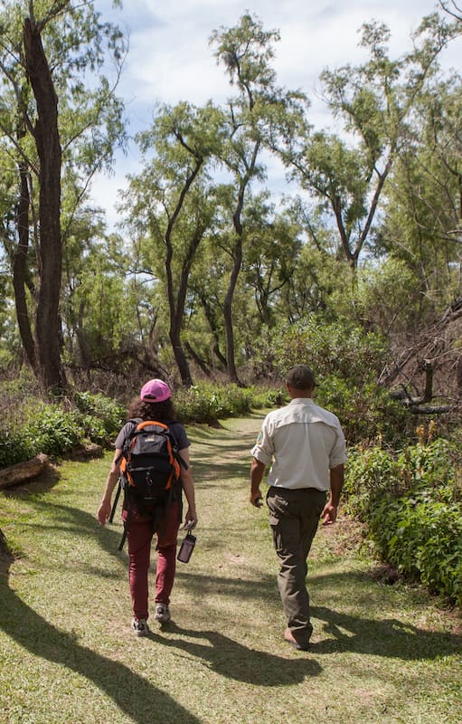 Por los senderos del Parque
Nacional Pre-Delta.
