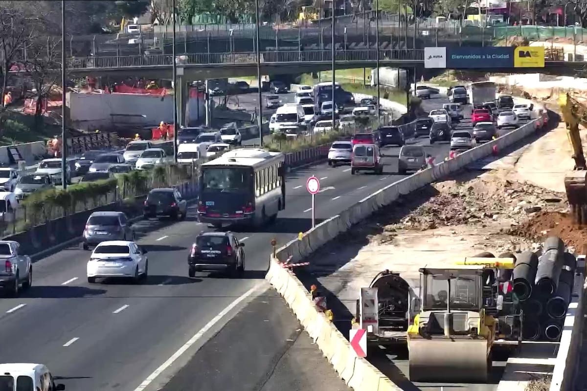 Por los trabajos en la autopista Dellepiane, a partir del lunes 15 de septiembre desaparecerá un acceso
