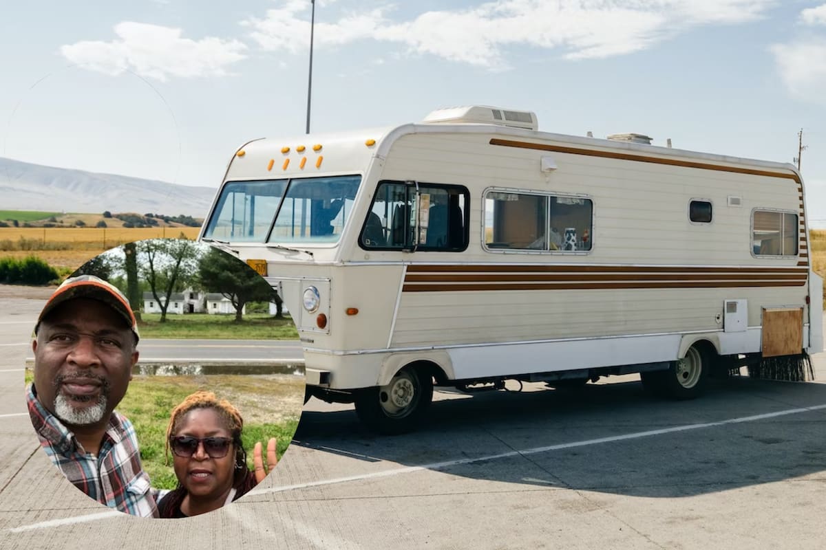 Por más de 14 años, los Hawkins vivieron en una casa rodante