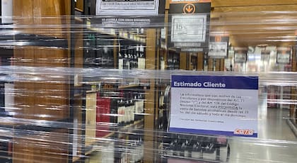 Por motivo de veda electoral no se podían consumir bebidas alcohólicas