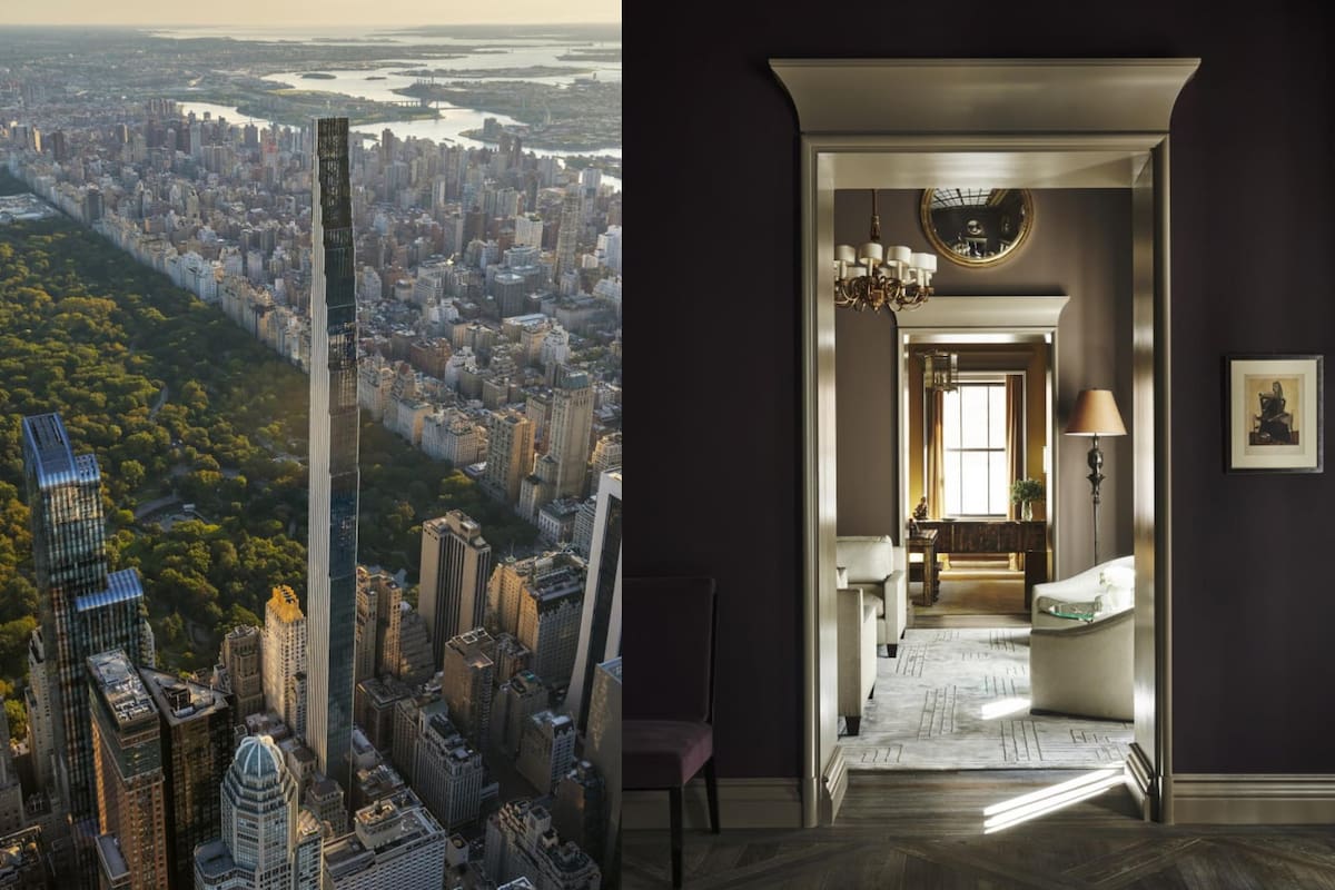 Por primera vez desde que terminó la construcción se dieron a conocer los espacios interiores de la lujosa torre