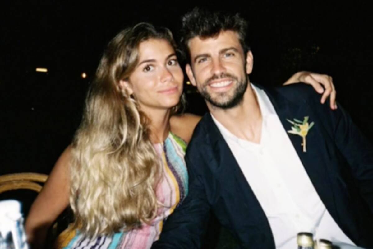 Por primera vez, Piqué nombró a Clara Chía con el título de "novia"