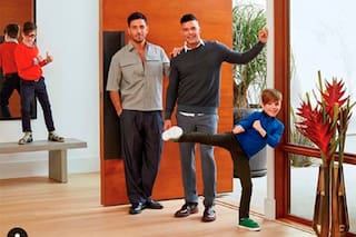 Ricky Martin compartió por primera vez una foto de su familia completa