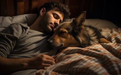 Por qué es bueno dormir con perros, según expertos