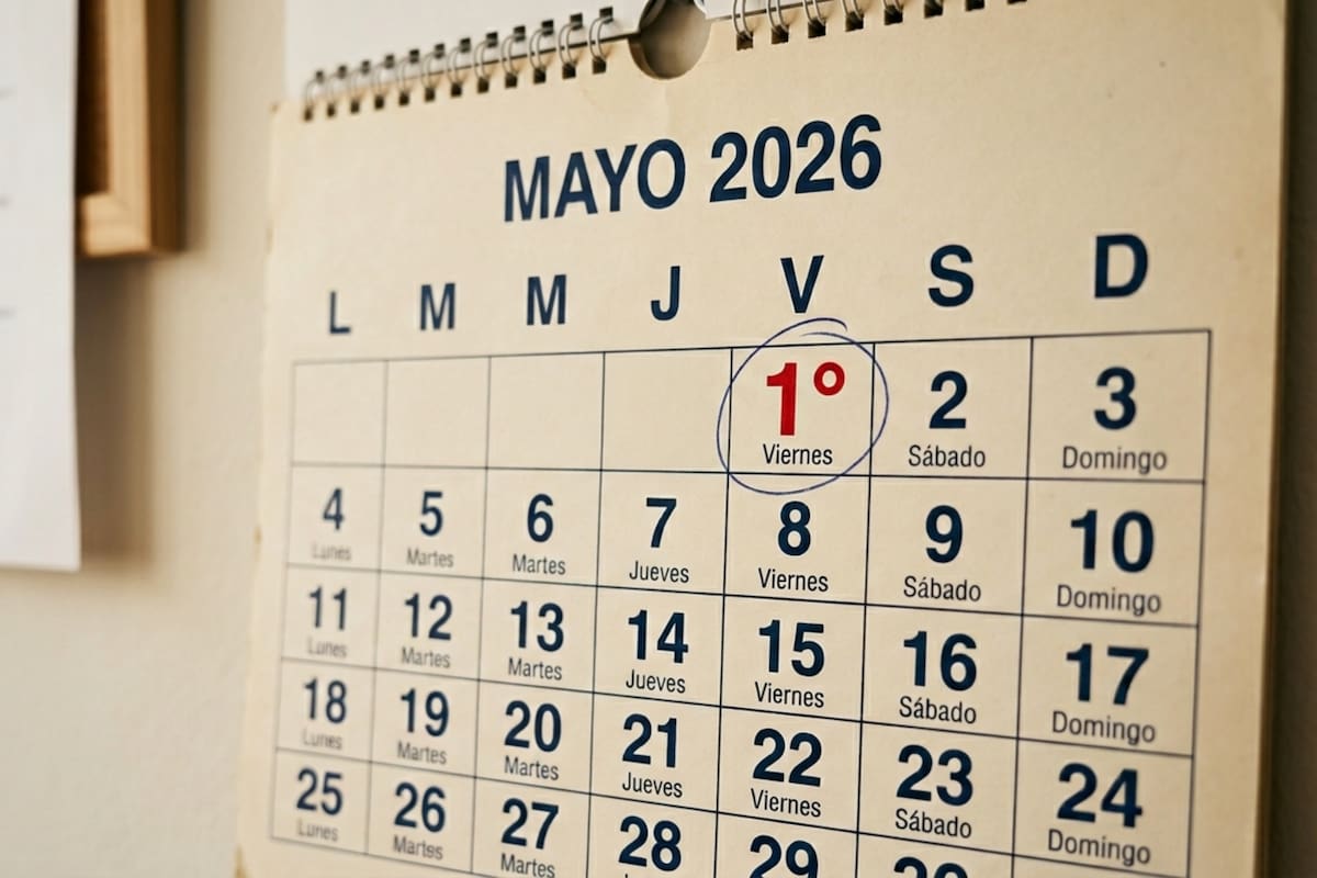 Por qué es feriado el 1° de mayo en la Argentina (imagen ilustrativa generada con IA)