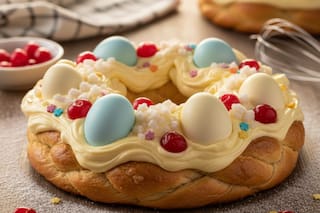 ¿Por qué se le pone huevo a la rosca de Pascua?