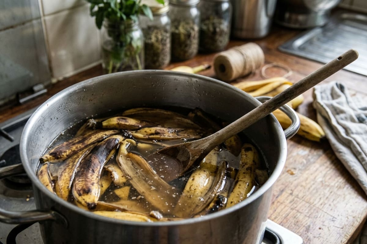 Por qué recomiendan mezclar cáscara de banana con vinagre y para qué sirve