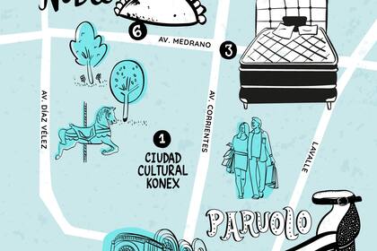 Por su historia, el tango, sus pasajes y su mercado, hoy el shopping más grande la ciudad, Abasto sigue siendo una de las zonas más atractivas. Un paseo de la mano de Club.