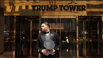 La fachada de la Trump Tower en Nueva York (Archivo)