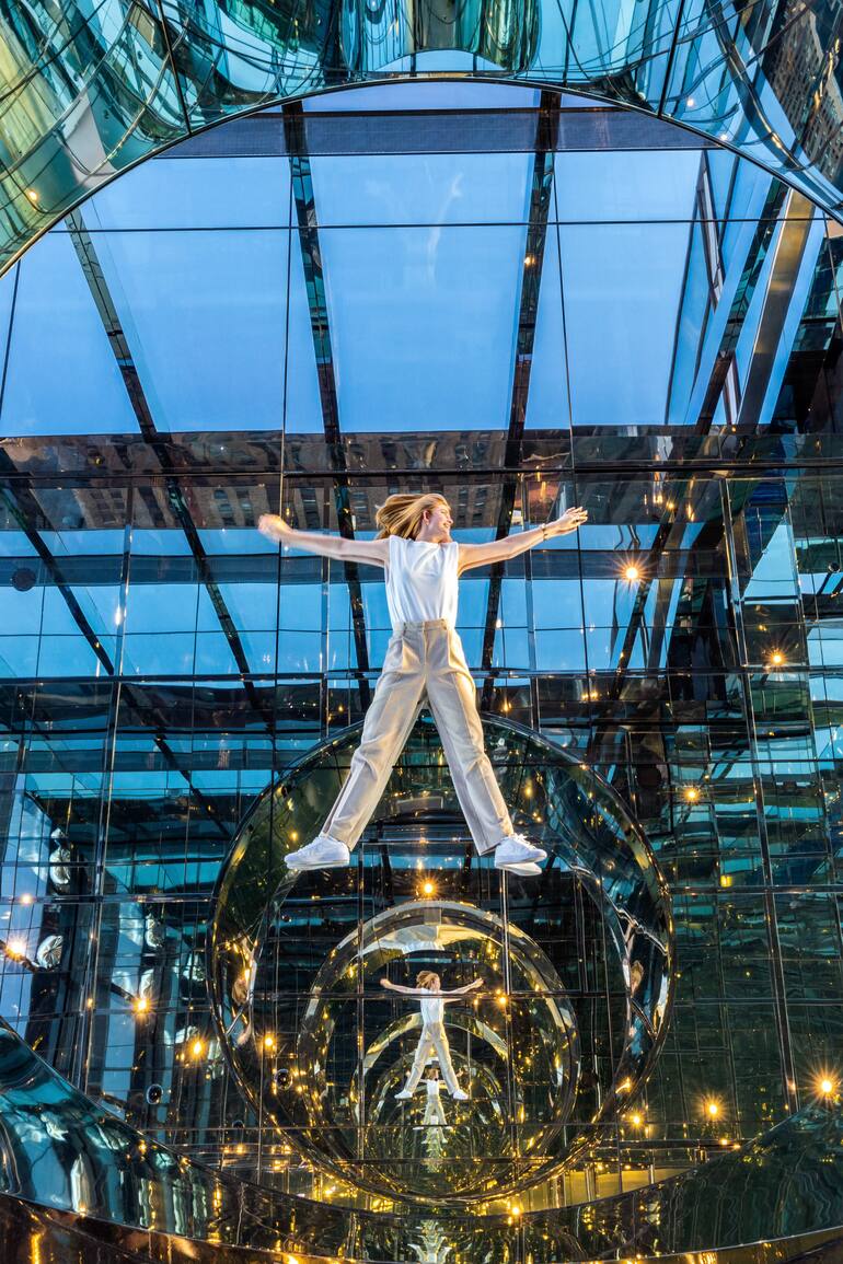 Por sus juegos de espejos y transparencias, Summit One Vanderbilt es una de las atracciones más "instagrameables" del mundo.