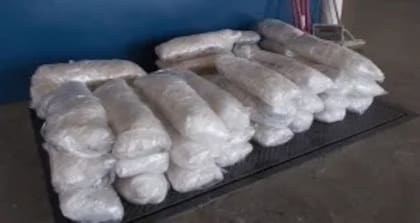Por tercera vez en el puerto de Tecate, CBP confiscó 198 kg de metanfetamina