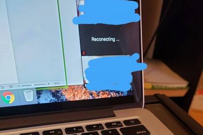 Por un error ortográfico, la idea del alumno quedó a la vista de todos en una clase por Zoom