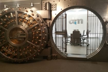 Por un tema de confidencialidad los bancos no divulgan fotos de sus bóvedas