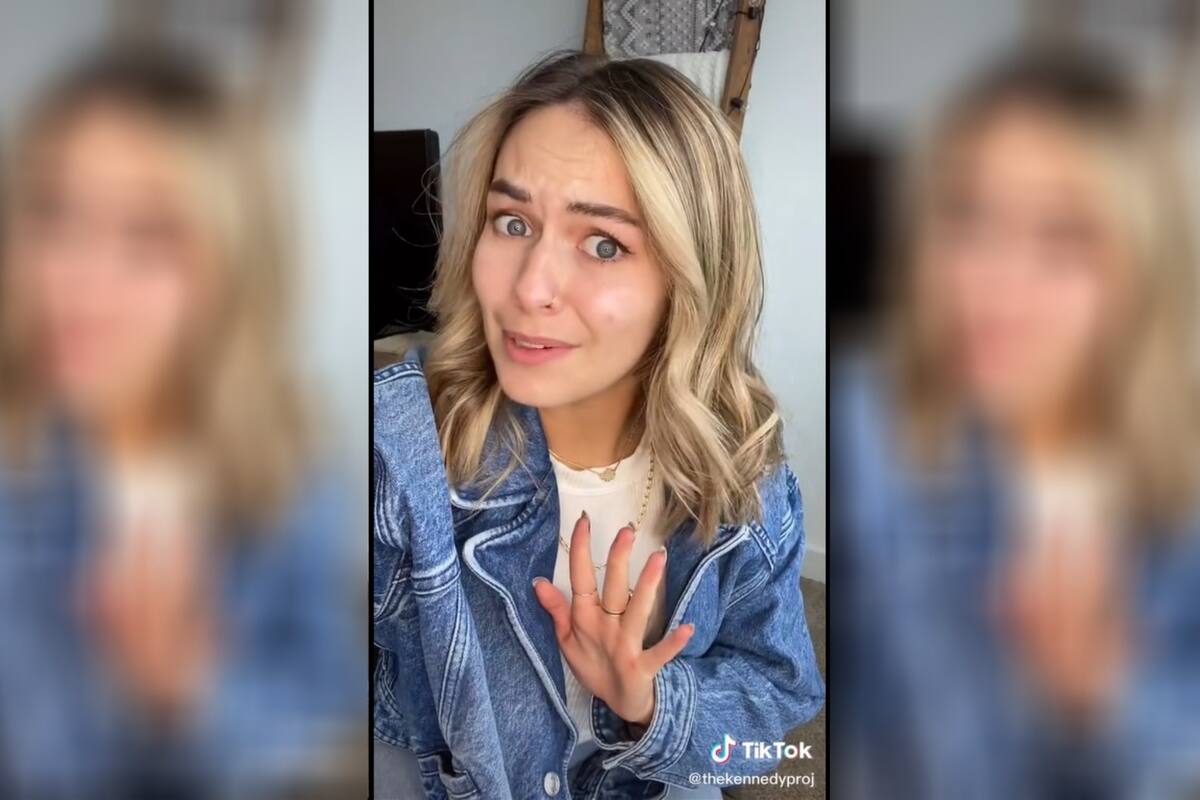 Por un test de ADN descubrió que su historia familiar era una farsa (Foto: TikTok)