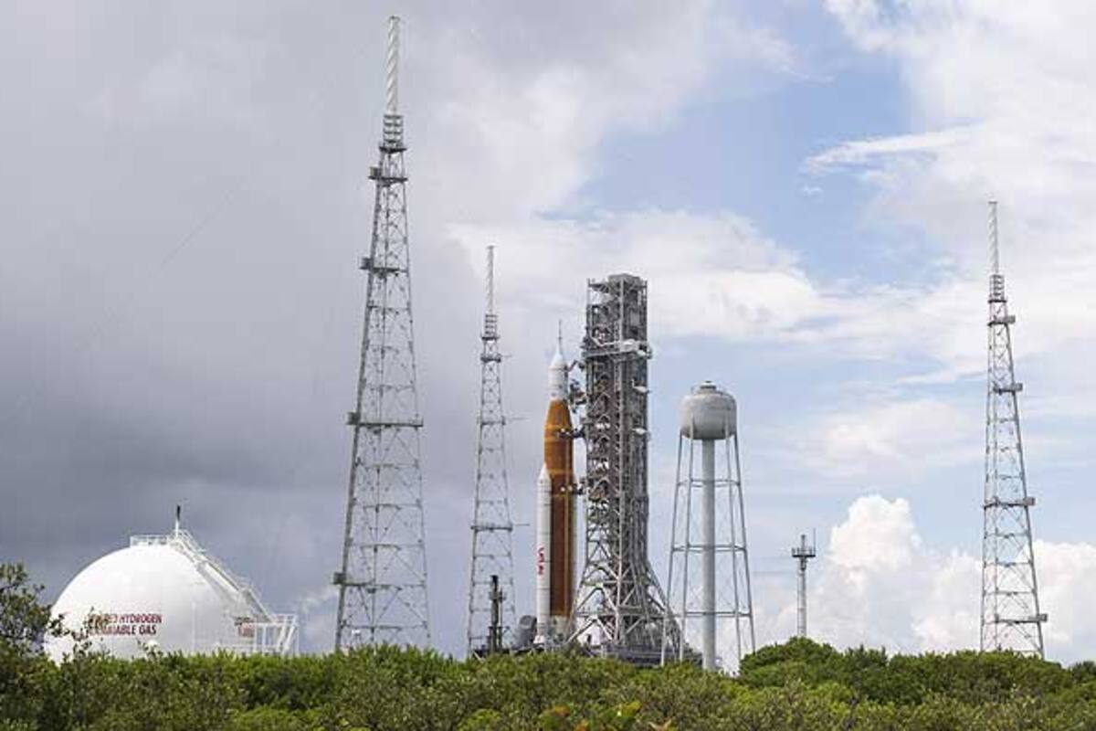 Por una fuga de combustible, la NASA debió atrasar el ansiado lanzamiento del cohete lunar