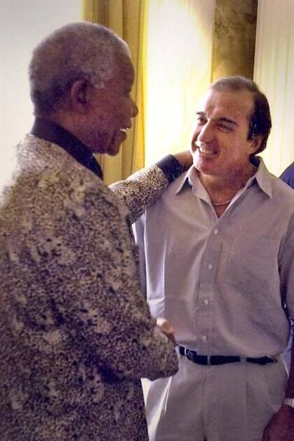 Hugo Porta comparte con LA NACION sus recuerdos junto a Nelson Mandela