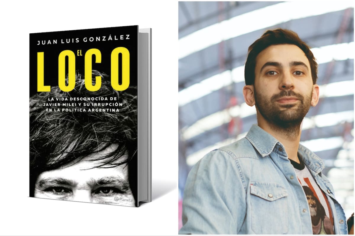 Portada de "El Loco", del periodista Juan Luis González