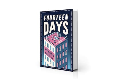 Portada de "Fourteen Days", novela escrita por 36 escritores