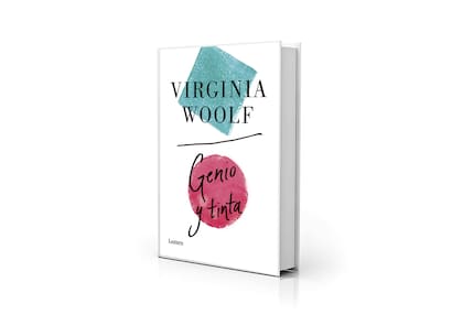 Portada de "Genio y tinta", ensayos de Woolf sobre escritores como Joseph Conrad y Henry James