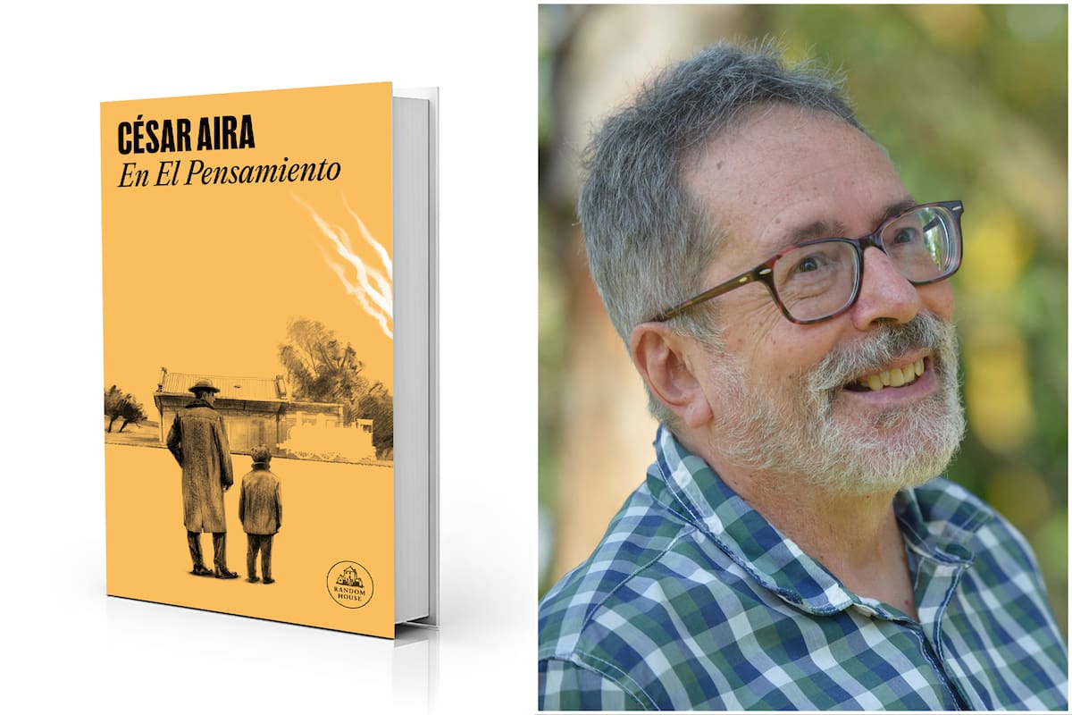 Portada de la novela "En El Pensamiento", de César Aira