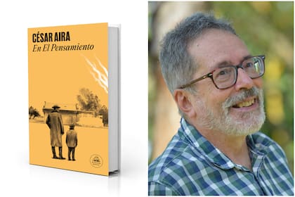 Portada de la novela "En El Pensamiento", de César Aira
