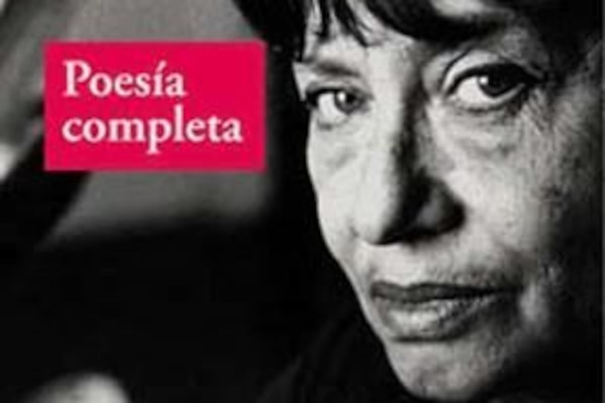 Portada de la obra reunida de la poeta pampeana, publicada por Adriana Hidalgo