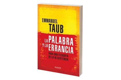 Portada de "La palabra y la errancia", de Emmanuel Taub