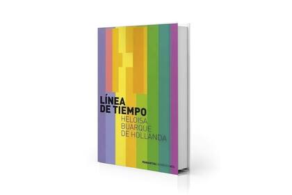 Portada de "Línea de tiempor", de Heloisa Teixeira, cuando aún firmaba como Buarque de Hollanda