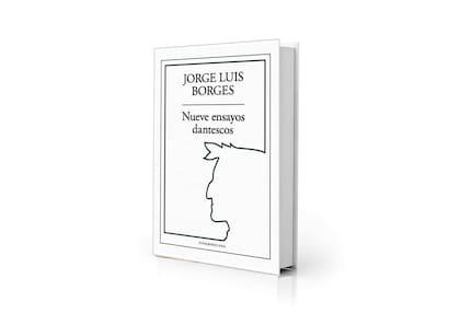 Portada de "Nueve ensayos dantescos", de J. L. Borges