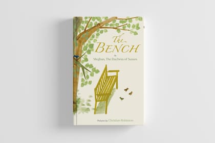 Portada de "The Bench", primer libro para niños de Meghan Markle con ilustraciones de Christian Robinson