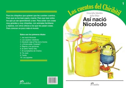 Portada de uno de los títulos de Los Cuentos del Chiribitil