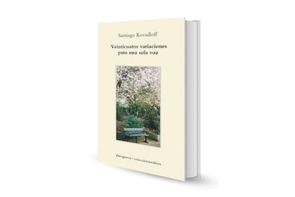 Portada de "Veinticuatro variaciones para una sola voz"