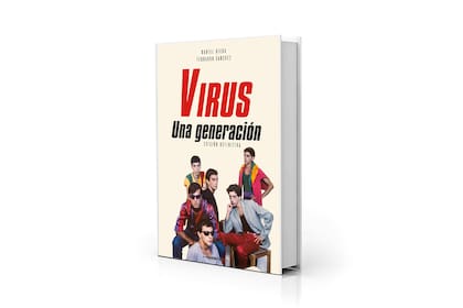 Portada del libro Virus. Una generación, de Daniel Riera y Fernando Sánchez