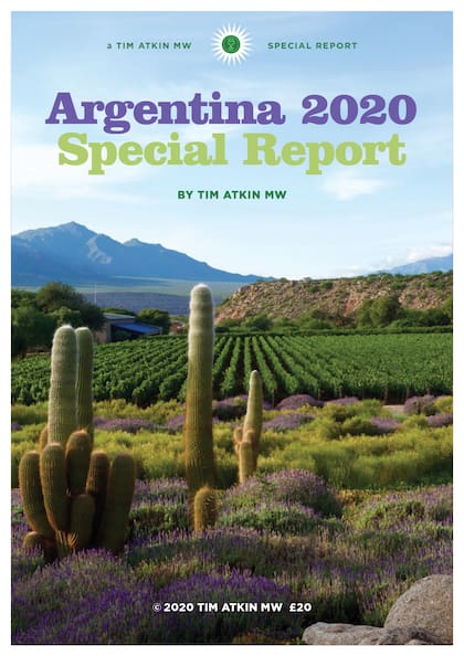 Portada del reporte sobre vinos argentinos de Tim Atkin