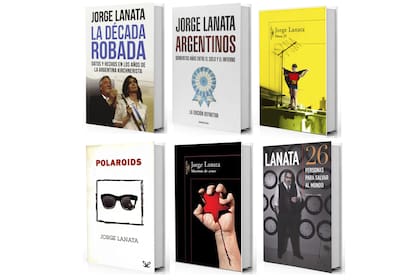 Portadas de libros escritos por Jorge Lanata